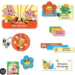 Essential Labels - Retro