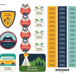 Essential Name Labels - Camp