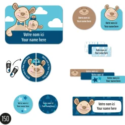 Essential Name Labels – Cachou