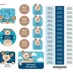 Essential Name Labels – Cachou