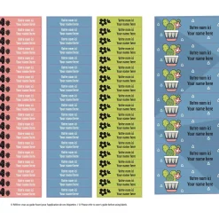 Essential Name Labels - Cactus