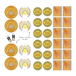 Essential Name Labels - Desert