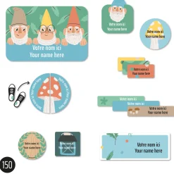 Essential Name Labels - Gnome