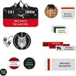 Essential Name Labels - Hunter