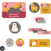 Essential Name Labels - Llamas
