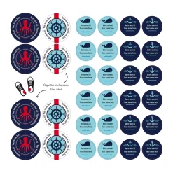 Essential Name Labels – Nautical