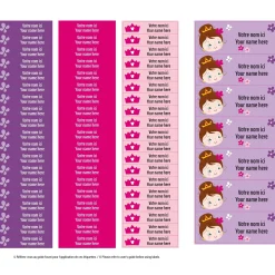 Essential Name Labels – Princesses