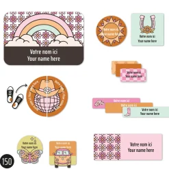 Essential Name Labels - Rodeo