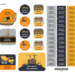 Essential Name Labels - Trucks