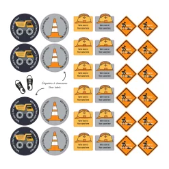 Essential Name Labels - Trucks