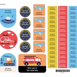 Essential Name Labels - Transport