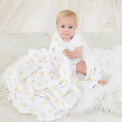 Essentials Cotton Muslin Swaddles 2 Pack - Disney™ (4) Winnie and Friends