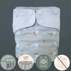 Evolution Washable Diaper - Boats