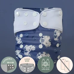 Evolution Washable Diaper - Porcelain