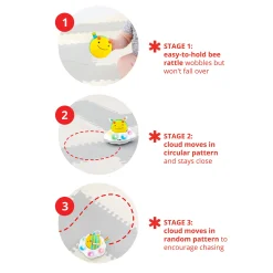 Explore and More Follow-Bee Crawl Toy