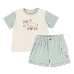 Farm Pocket Short Set 6-24m