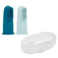 Finger Toothbrush (2) - Blue