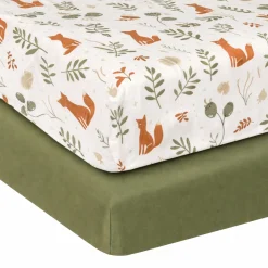 Fitted Sheets Set(2)- Fox