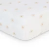 Fitted Crib Sheet - Daisies