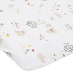 Fitted Sheet for Playpen - Bear
