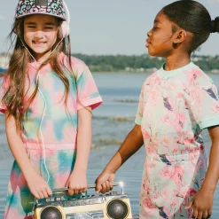 Flamingos Beach Dress 7-12