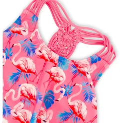 FLamingos Two Piecess Swimsuit 2-6y