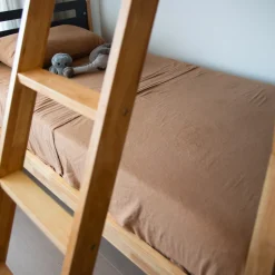 Flannel Double Sheet Set - Caramel