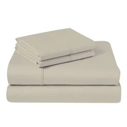 Flannel Double Sheet Set - Oatmeal