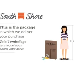 Floating Nightstand - Sazena Gray Oak