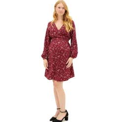 Floral AOP Maternity Dress