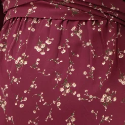 Floral AOP Maternity Dress