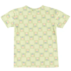 Floral Check T-shirt 2-8y