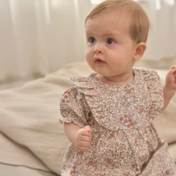 Flower Aop Dress 6-24m