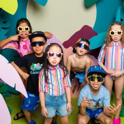 Flower AOP UV Swuimsuit 2-10y