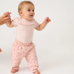 Flower Muslin Pant 6-24m
