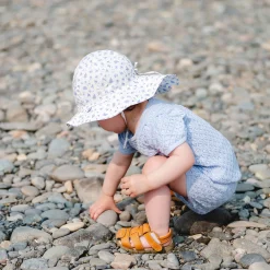 Flower Print Uv Hat 18m-8