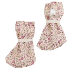 Flower Pu Booties 6-18m