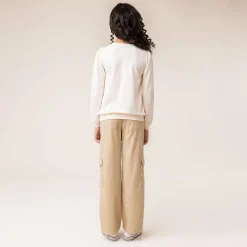 Flowers Cargo Pants 2-12