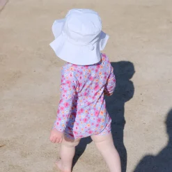 Flowers Long Sleeve Swimsuit 3-24m