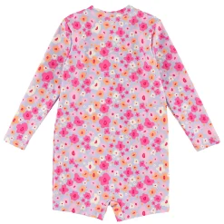 Flowers Long Sleeve Swimsuit 3-24m