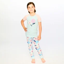 Flowers Pajama Set 7-10