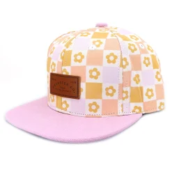 Flowers Plaid Snapback 6-24m