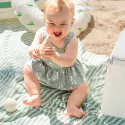 Flowers Printed Swimsuit 6-24m