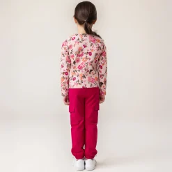 Flowers Printed T-shirt 2-12
