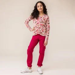 Flowers Printed T-shirt 2-12