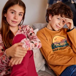 Flowers Printed T-shirt 2-12