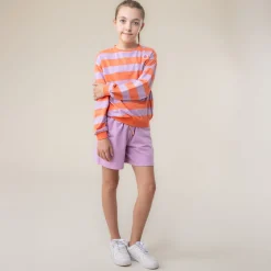 Flowers Striped Sweatshirt 212