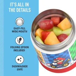 Food Jar Thermos 290ml - Mario Kart