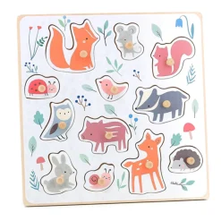 Forest Animals Peg Puzzle