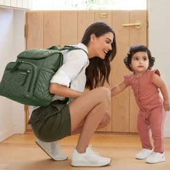 Forma Backpack Diaper Bag - Camel